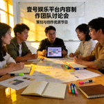 壹号娱乐平台内容制作团队讨论会照片 - 策划与创作优质节目
